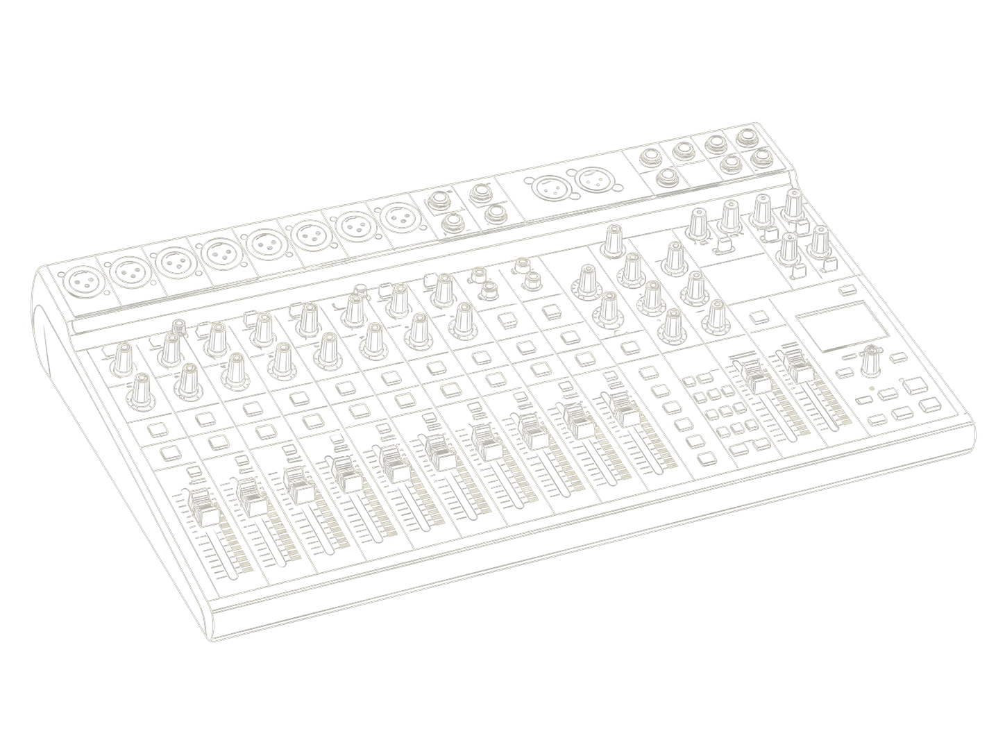 Zoom LiveTrak L-12 mixing board